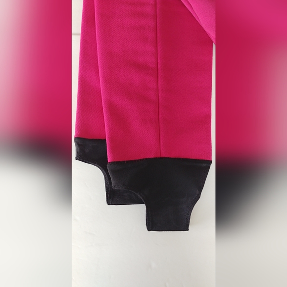 Roffe VTG 80s ski pants Barbie Pink sz 6 - Picture 7 of 16